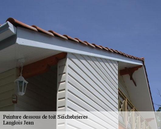 Peinture dessous de toit  seichebrieres-45530 Langlois Jean
