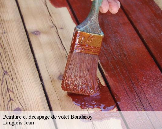 Peinture et décapage de volet  bondaroy-45300 Langlois Jean